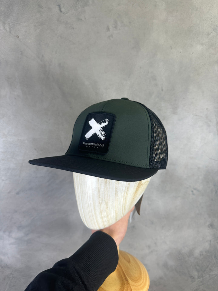 WATTS X-Cruz Cap - Green/Black