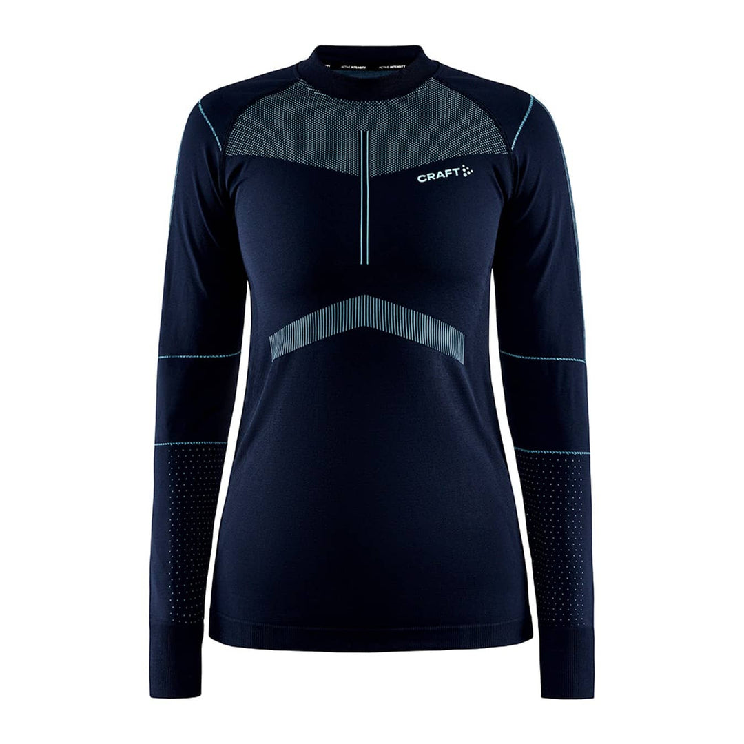 Craft Active Intensity CN LS Women Dark Blue Front View