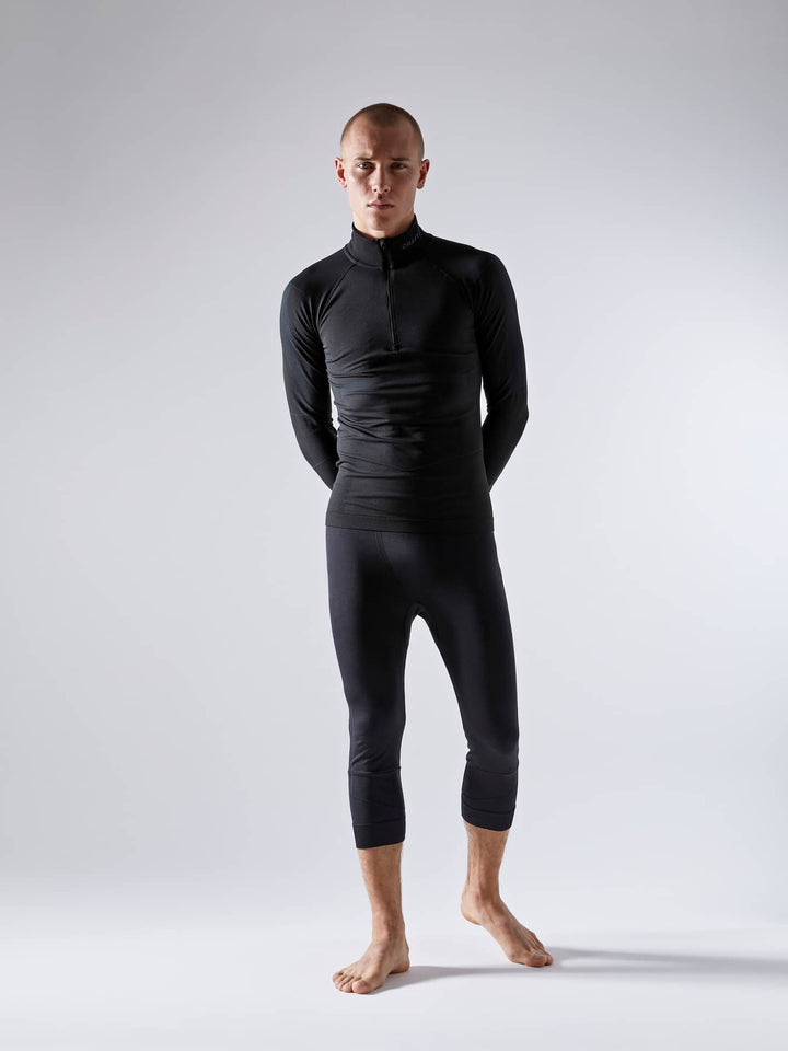 Craft Active Intensity Zip Men baselayer black asphalt
