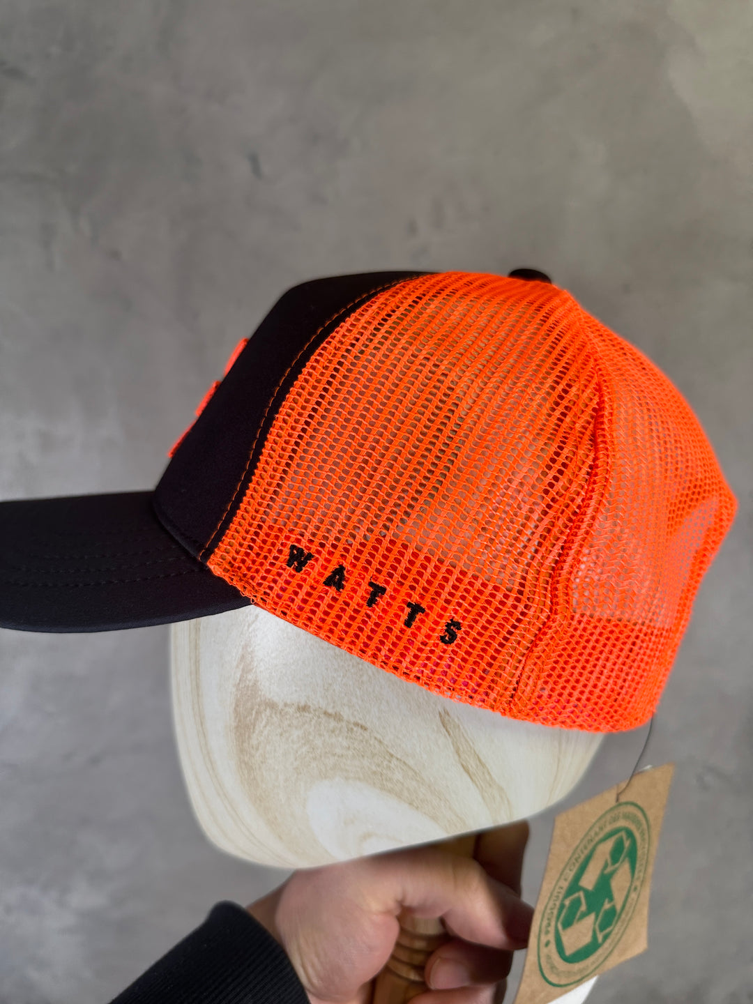 WATTS Tribe Cap - Fluo Orange/Black