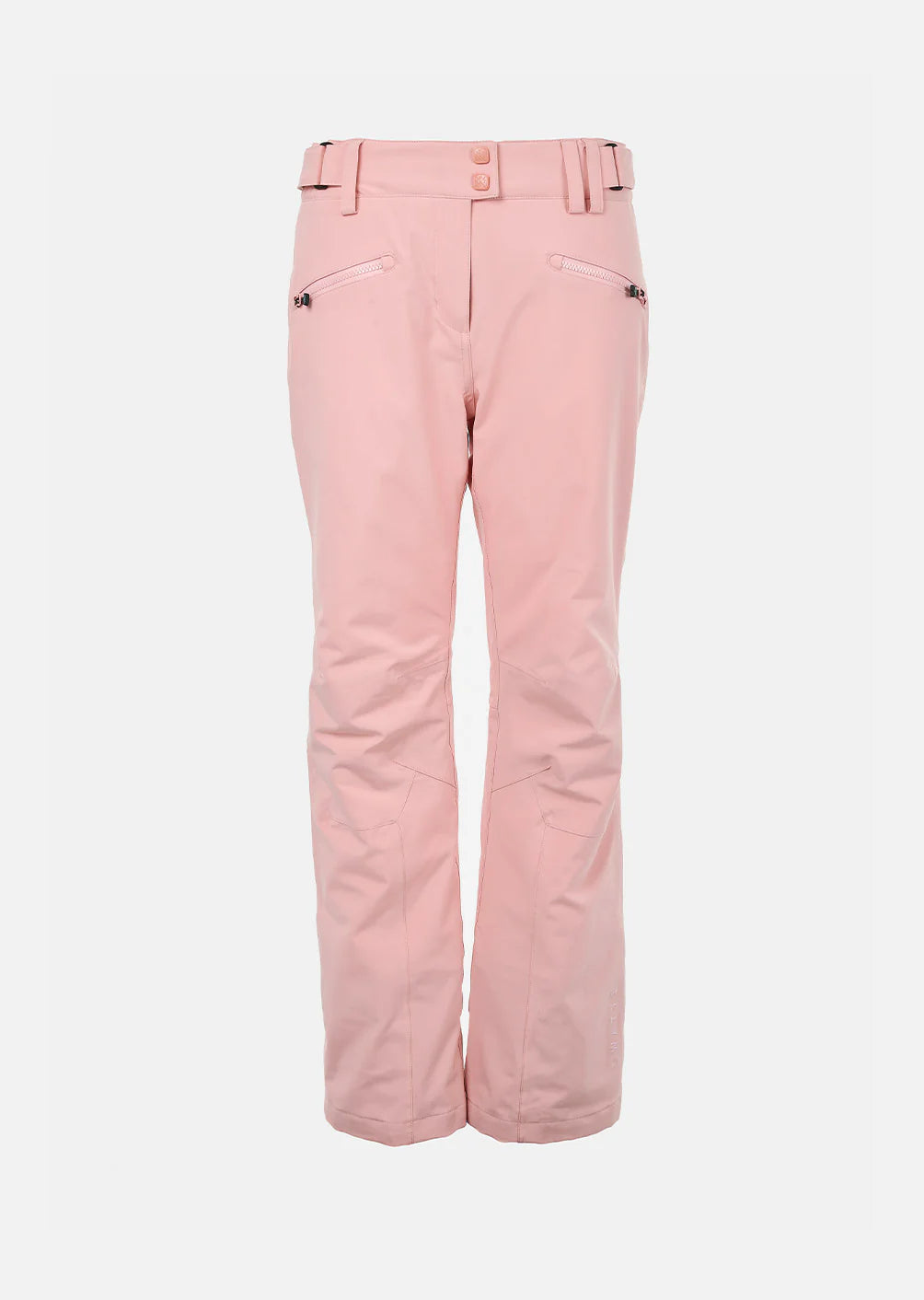 Pink pants on a white background