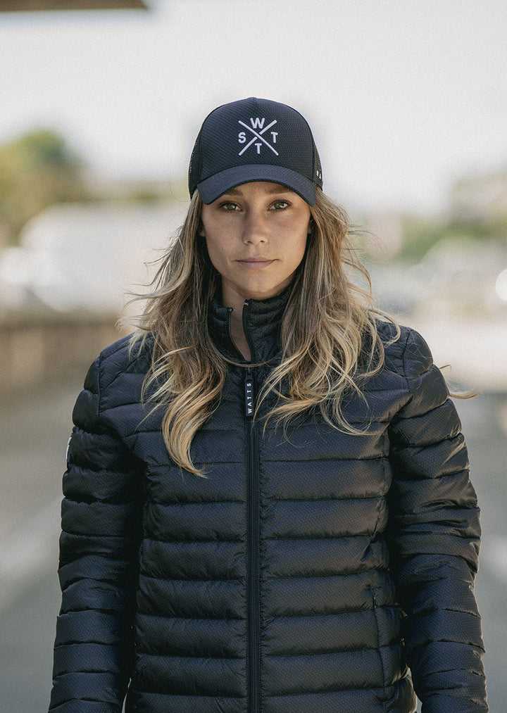 WATTS R-Tribe Cap – Full Black, official photo 2