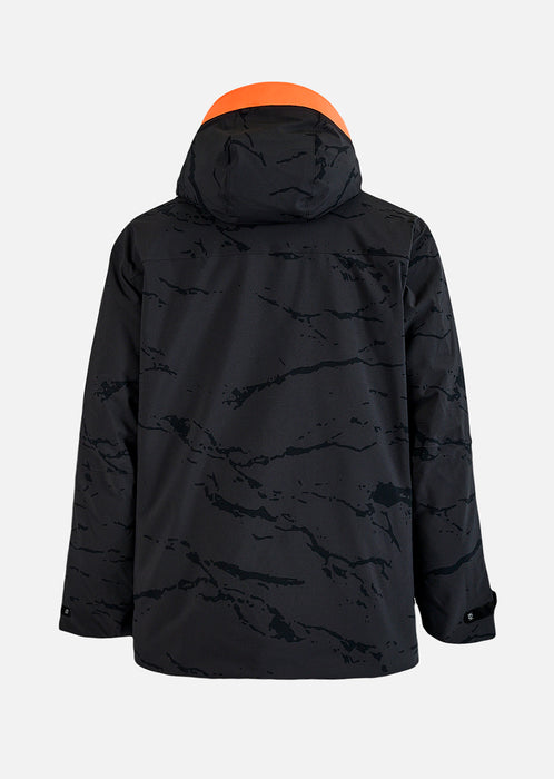 WATTS X-Wear Ski Jacket Anthracite and grey with 20K/20K Dupore-X™ waterproof membrane, insulated shell, helmet-compatible hood, and powder skirt reverse