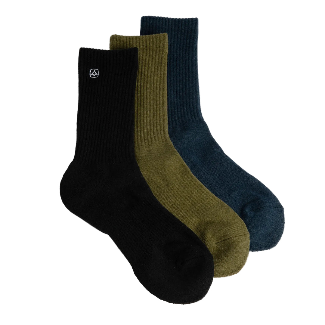 Coal The Everyday Crew Sock Three Pack - S/M