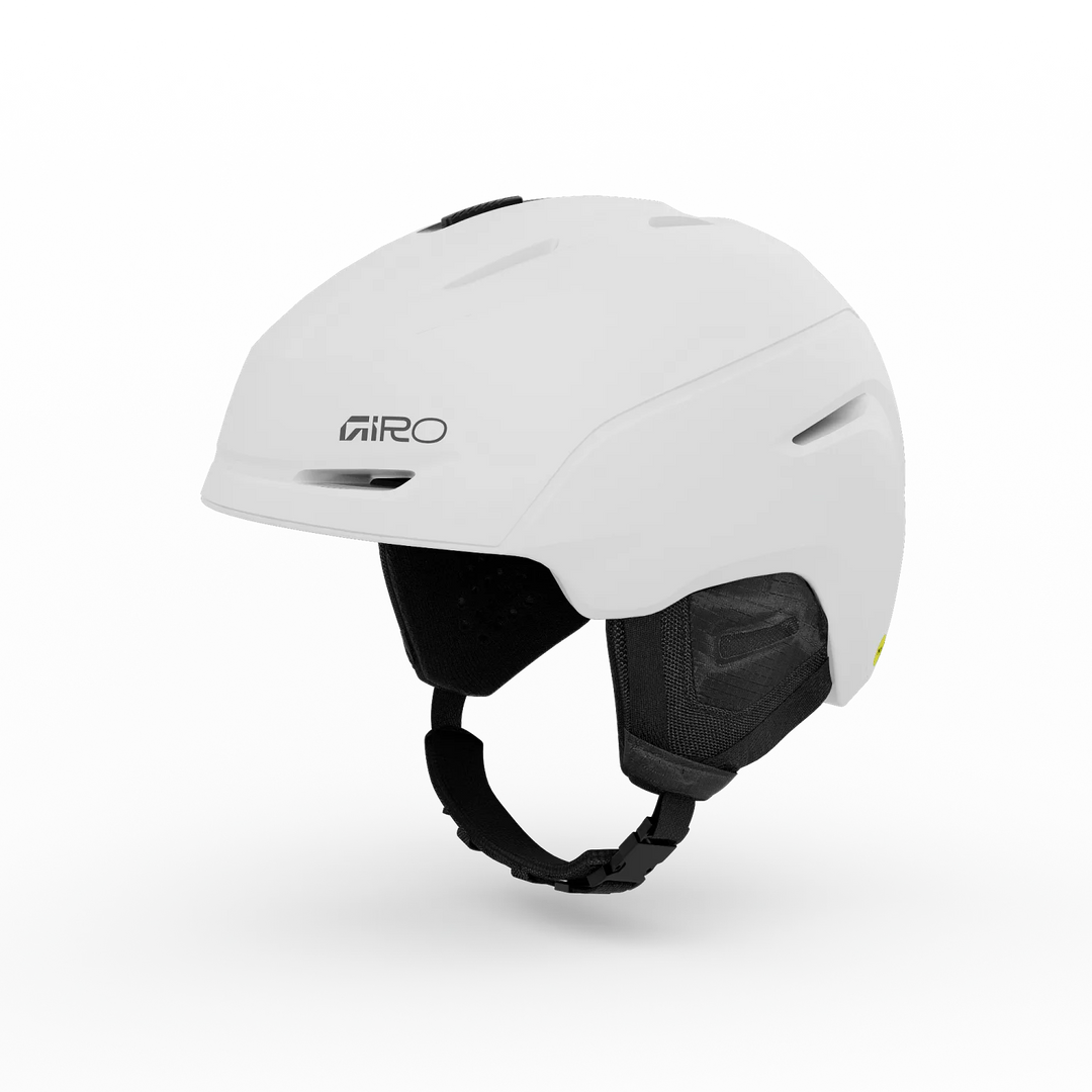 Giro Neo Jr. MIPS Kids Ski Helmet with MIPS impact protection, adjustable fit system, and lightweight In-Mold construction.