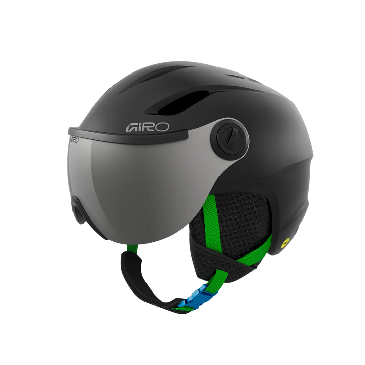 Giro Buzz MIPS Kids Ski Helmet with MIPS protection, adjustable fit system, and lightweight In-Mold construction.