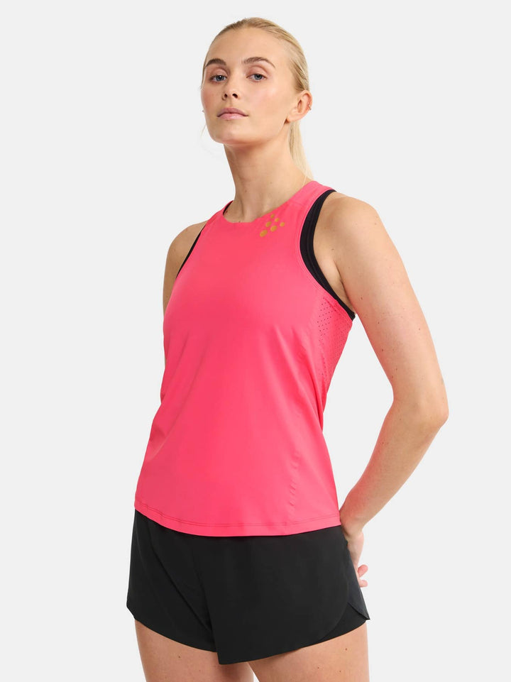 Craft PRO Hypervent Singlet 2 W - Fuschia