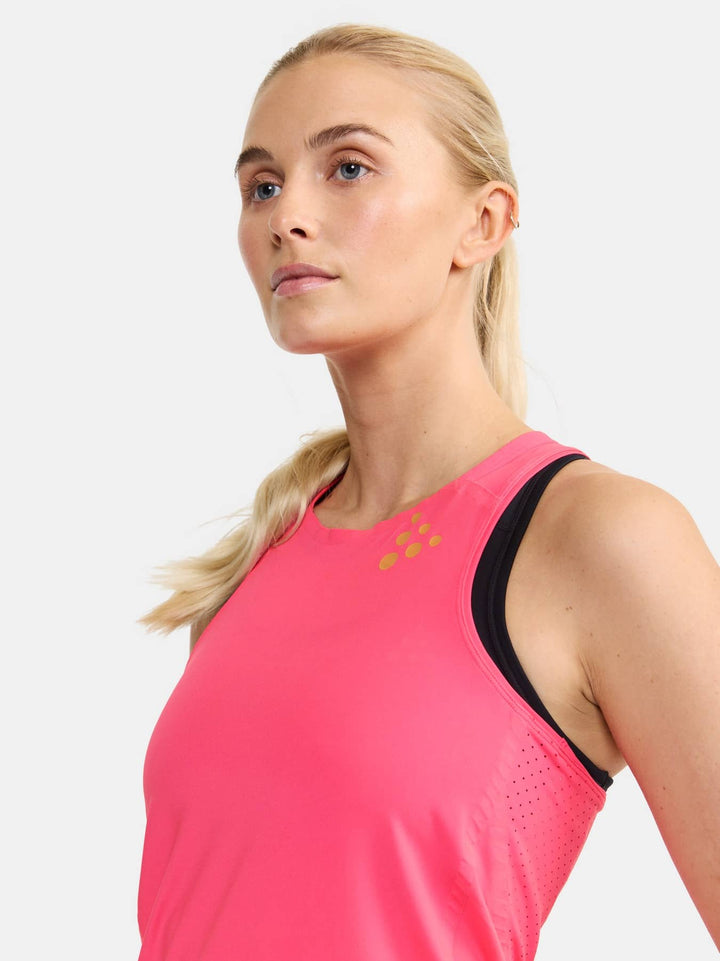 Craft PRO Hypervent Singlet 2 W - Fuschia
