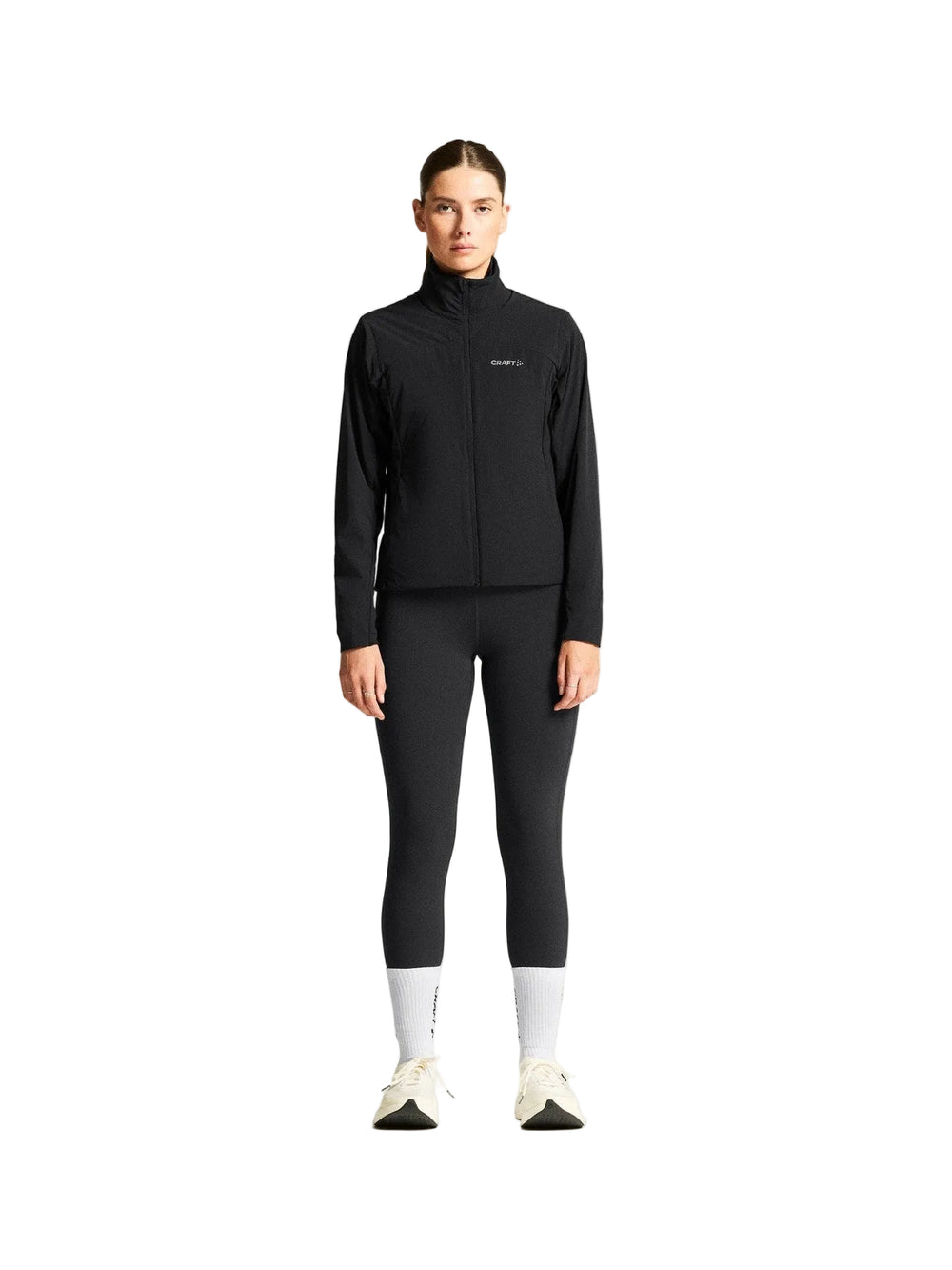 Women's Black Thermal Running Jacket