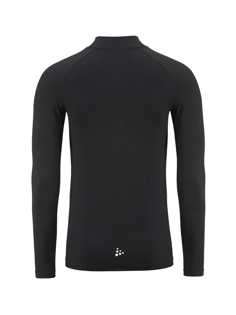 Black long-sleeve shirt on a white background
