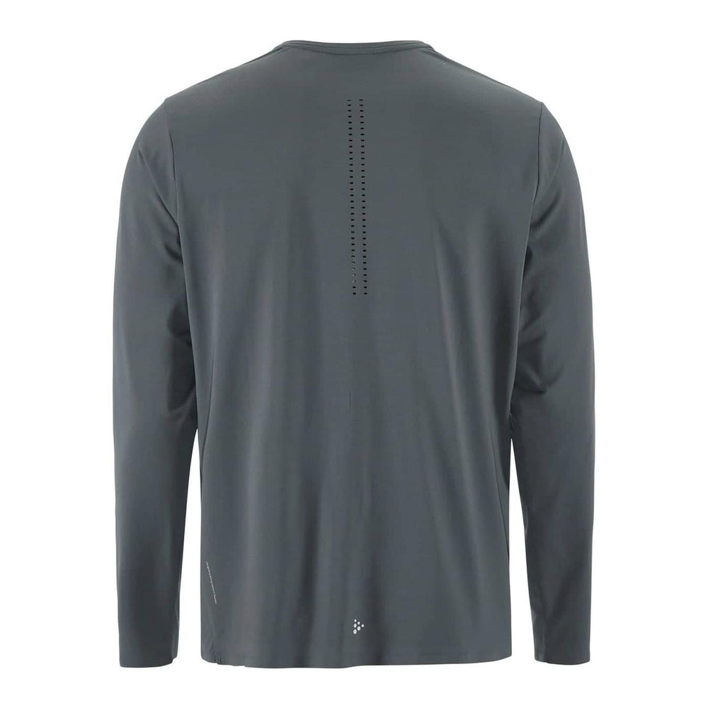 Back view of Craft Hypervent Longsleeve Men's showcasing ventilation-focused construction and moisture-wicking performance fabric.