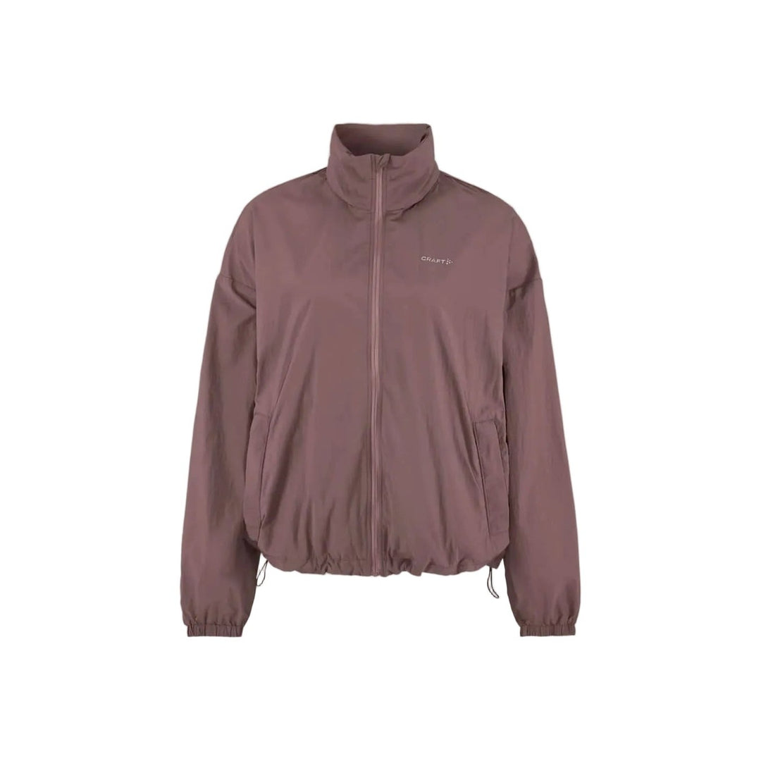 Purple jacket on a white background