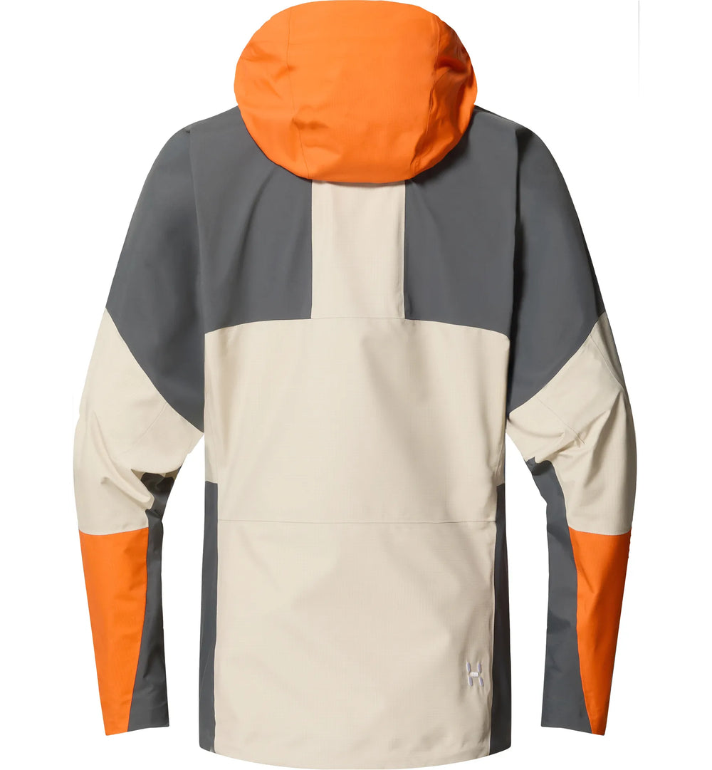 Haglöfs Spitz GTX Pro Jacket back view showing technical fit