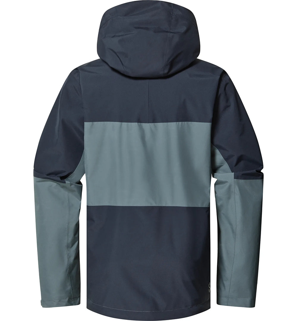 Men’s technical GORE-TEX hiking jacket with adjustable hood