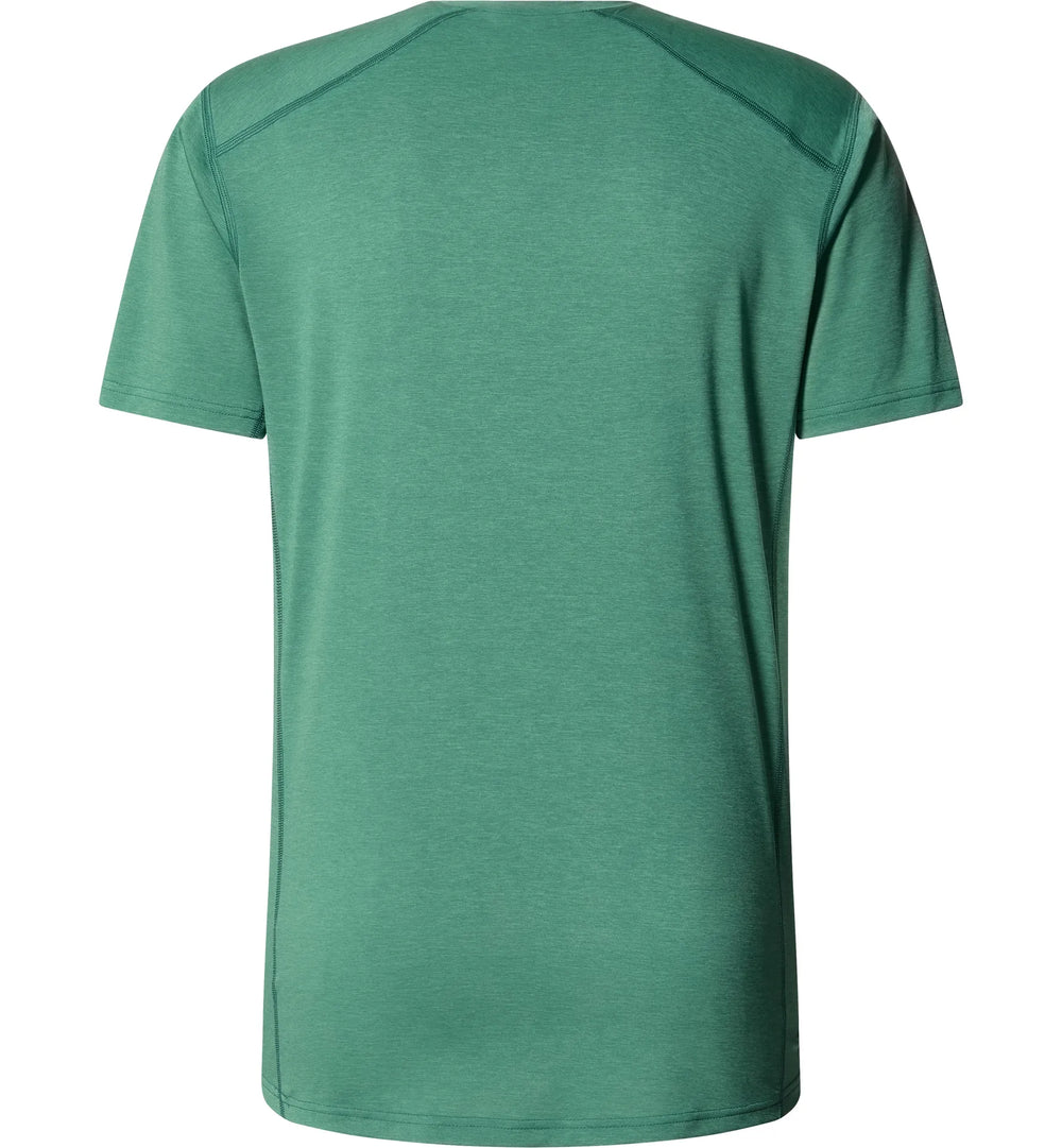 Men’s breathable hiking and trail tee back view