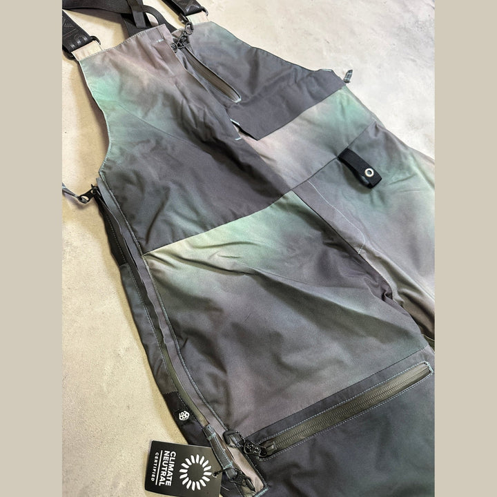 686 Womens Geode Thermagraph Bib pants - Spearmint Spray - SAMPLE DROP