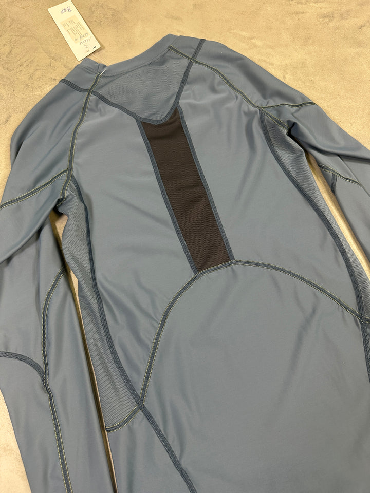 SKINS Series-3 Men’s Long Sleeve Compression Top – Blue Grey