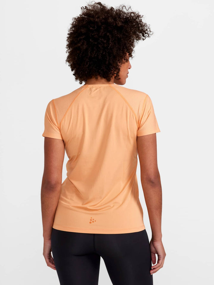 Craft ADV Essence SS Slim Tee W - Peach
