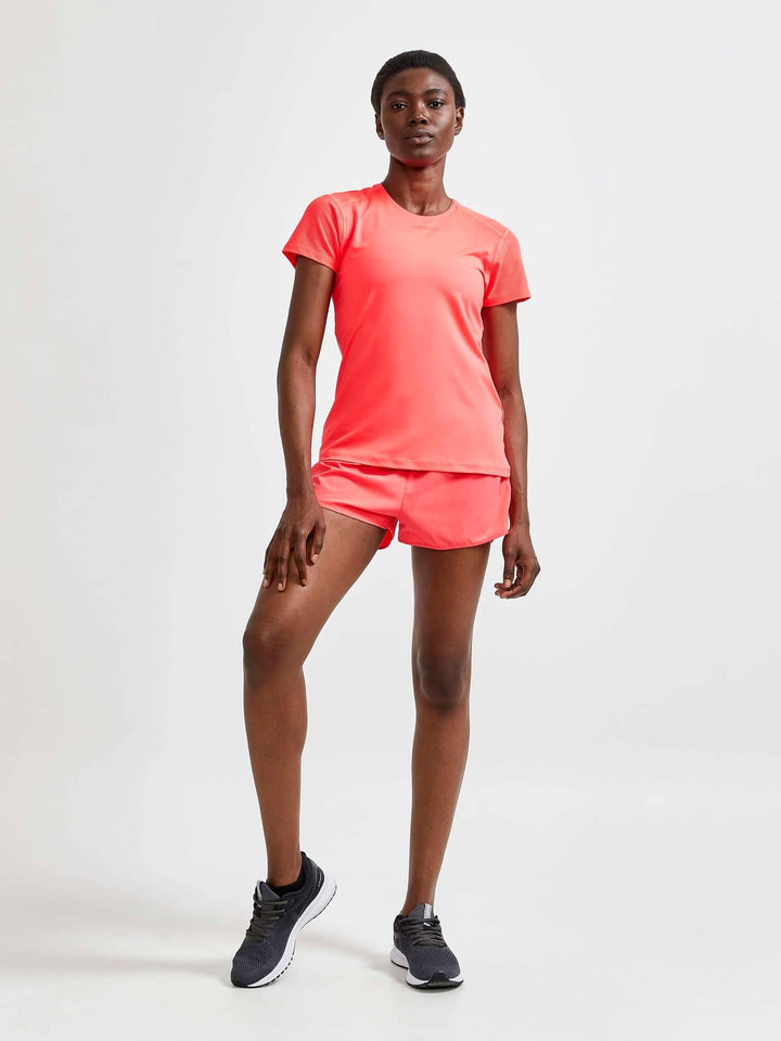 Craft ADV Essence SS Slim Tee W - Crush