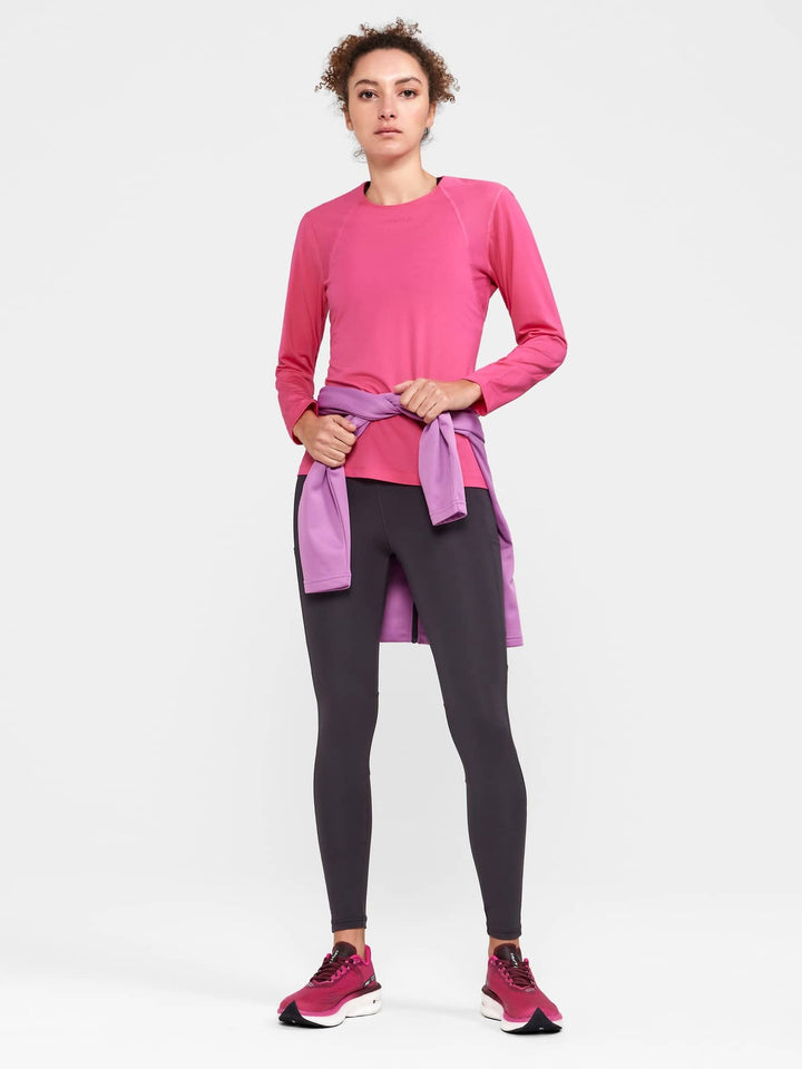 Craft ADV Essence LS Tee W - Metro