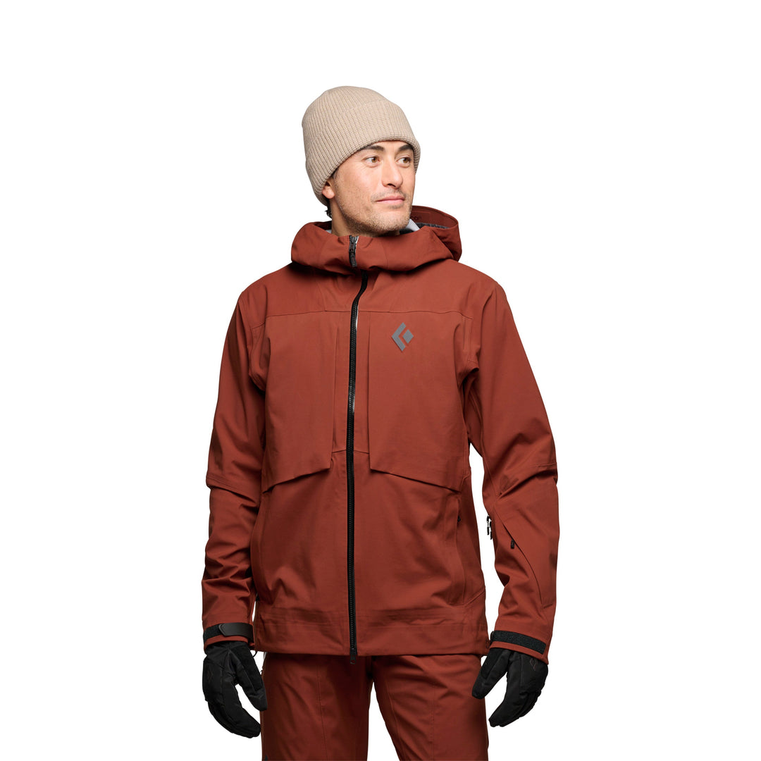 Black Diamond Men’s Factor Shell - Iron Red