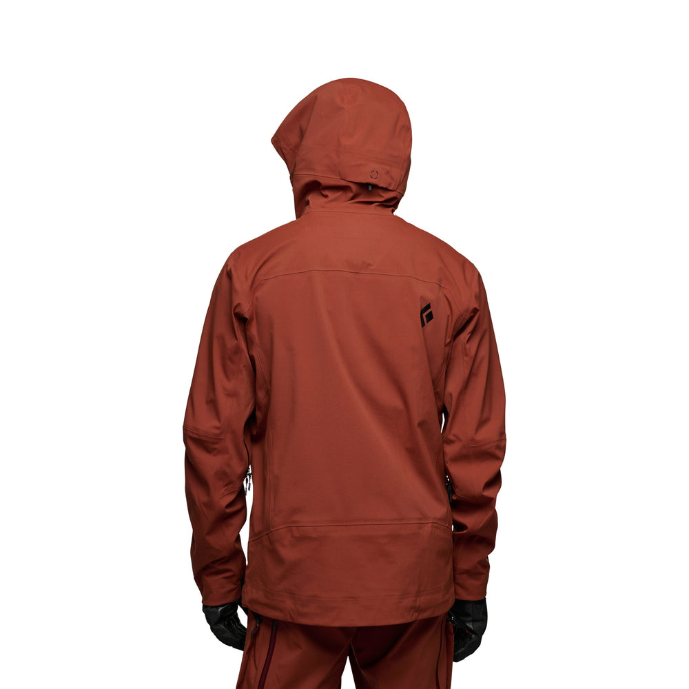 Black Diamond Men’s Factor Shell iron red