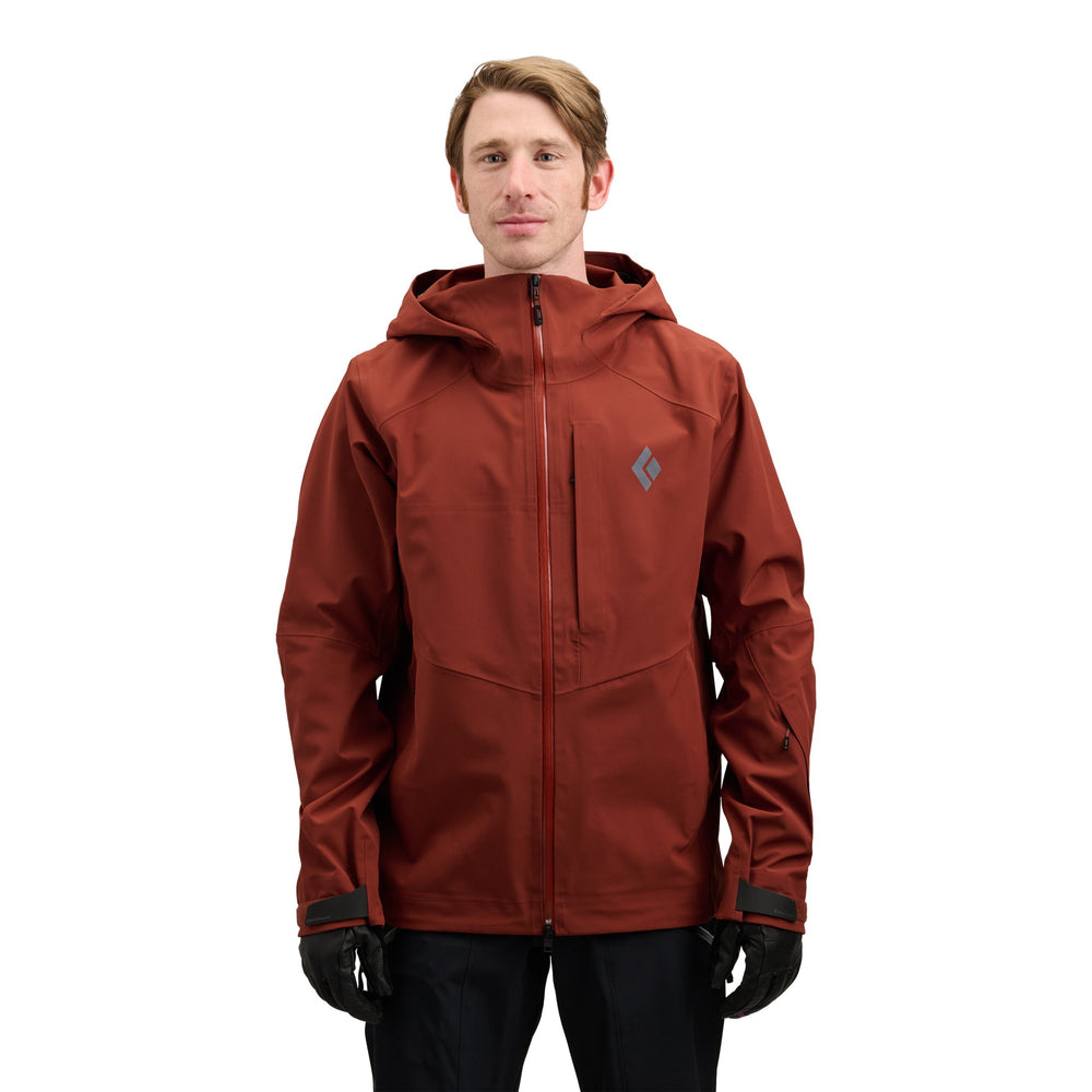 Black Diamond Men’s Recon Stretch Shell Jacket iron red