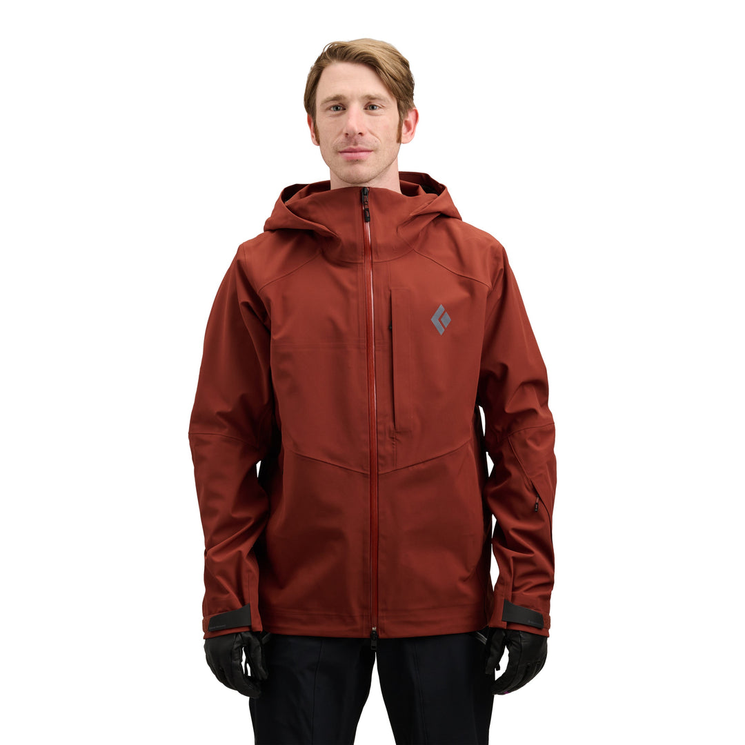 Black Diamond Men’s Recon Stretch Shell Jacket iron red