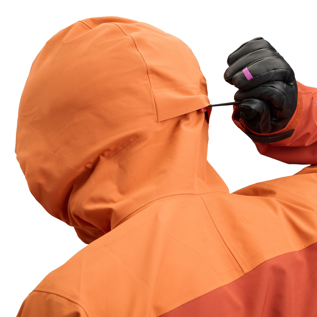 Black Diamond Men’s Recon Stretch Shell - Saffron-Burnt Sienna