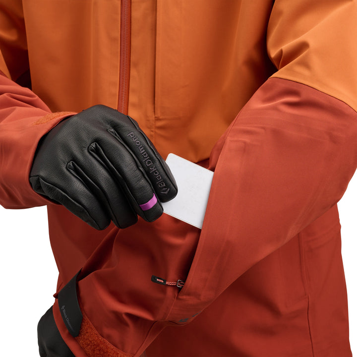 Black Diamond Men’s Recon Stretch Shell - Saffron-Burnt Sienna