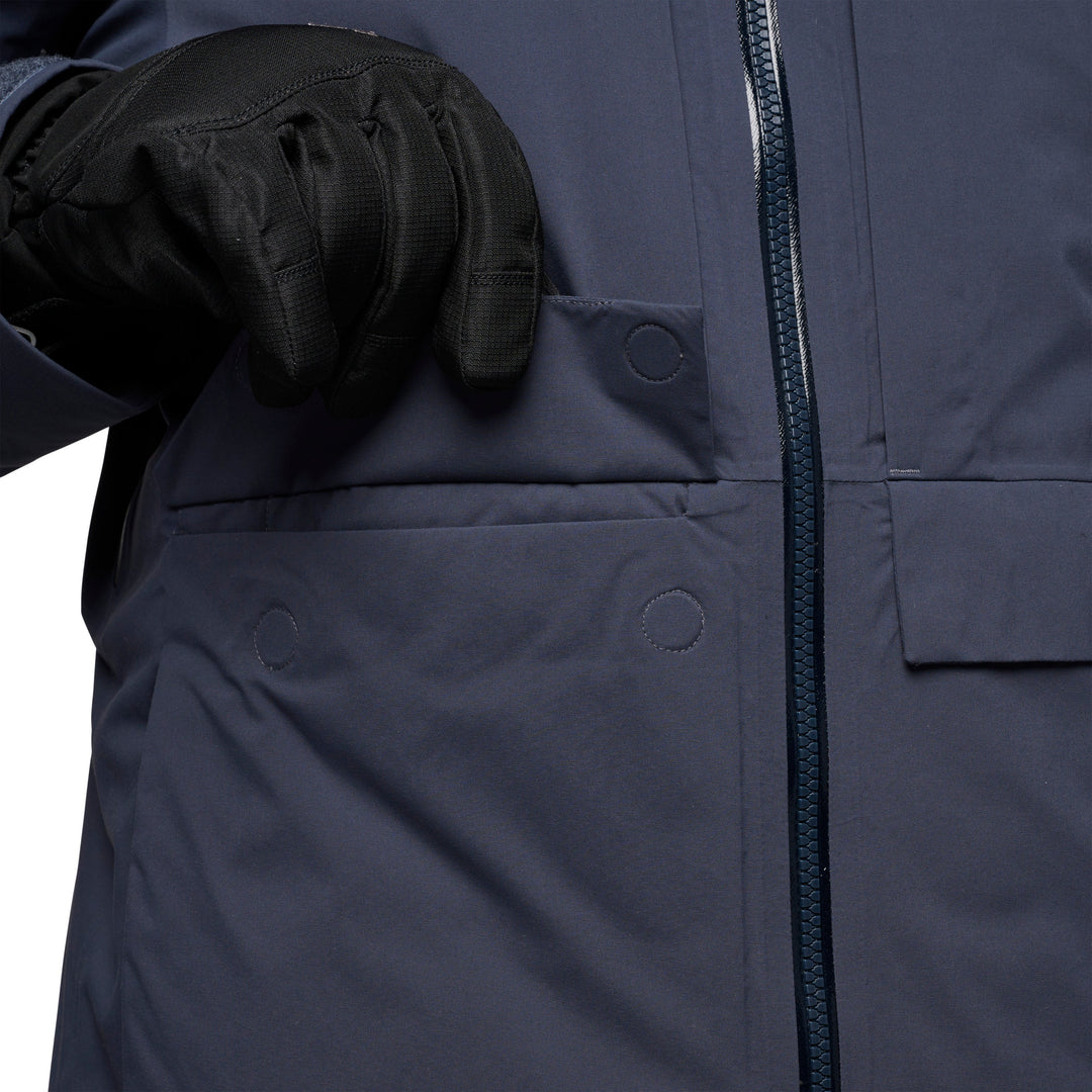 Black Diamond Women’s Factor Insulated Parka - Charcoal