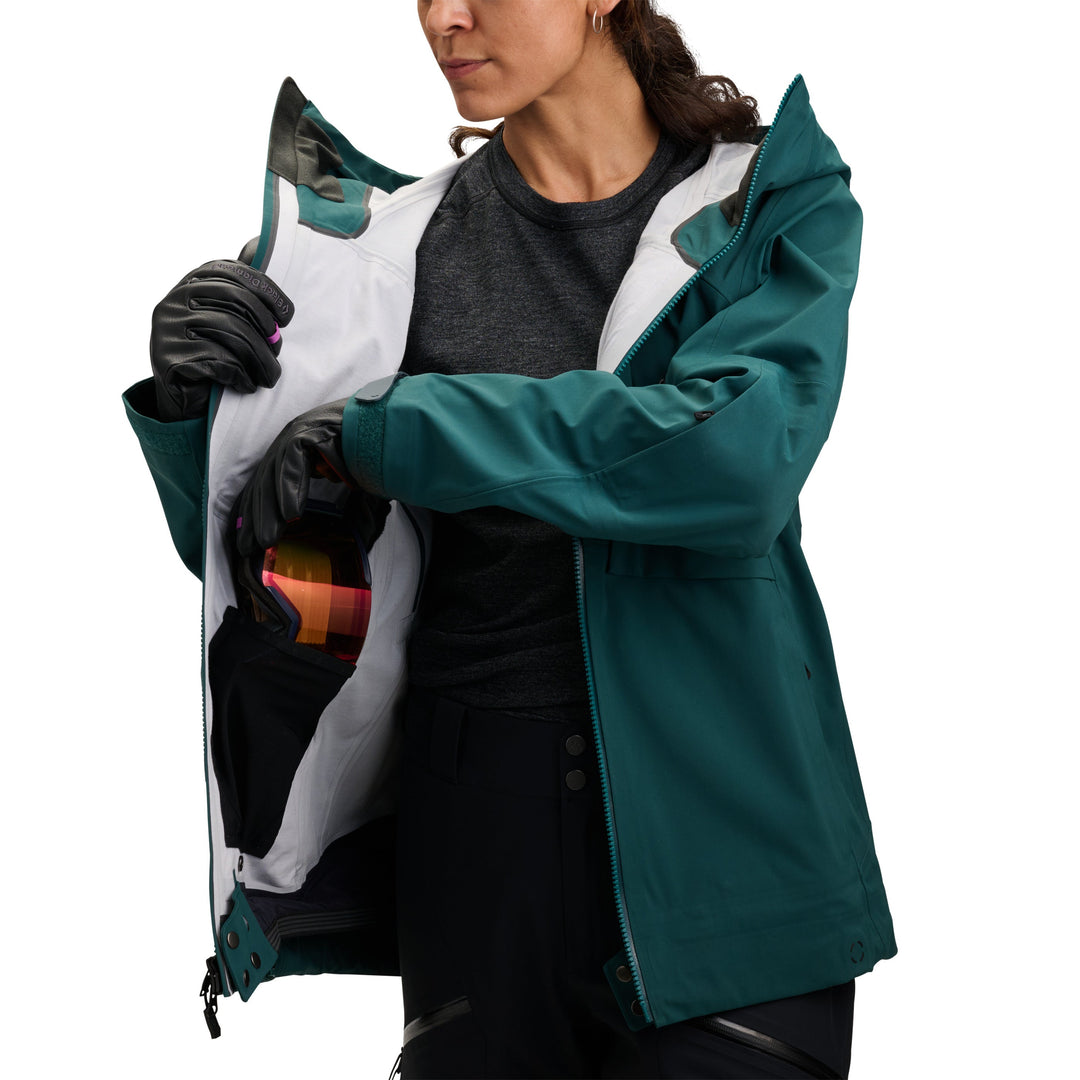 Black Diamond Women’s Factor Shell – Technical Ski &amp;amp; Snowboard Shell Jacket