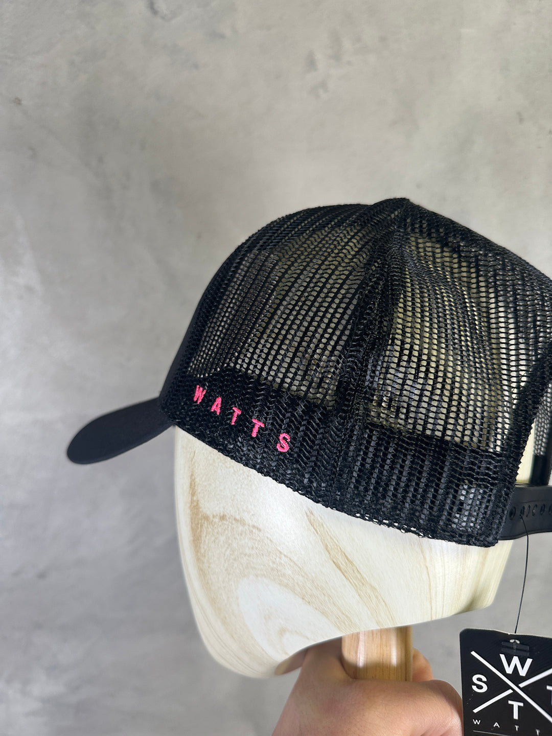 WATTS Tribe Cap - Black/Pink
