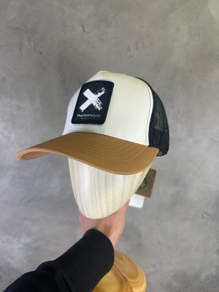 WATTS X-Tribe Cap - White/Black/Brown