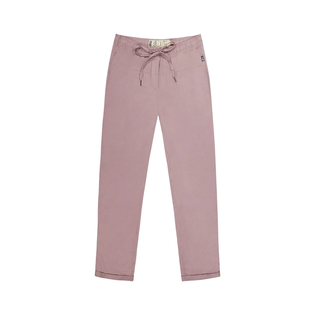 Picture Organic Clothing Chimany Pants in Woodrose with organic cotton blend, relaxed women’s fit, and casual everyday style.