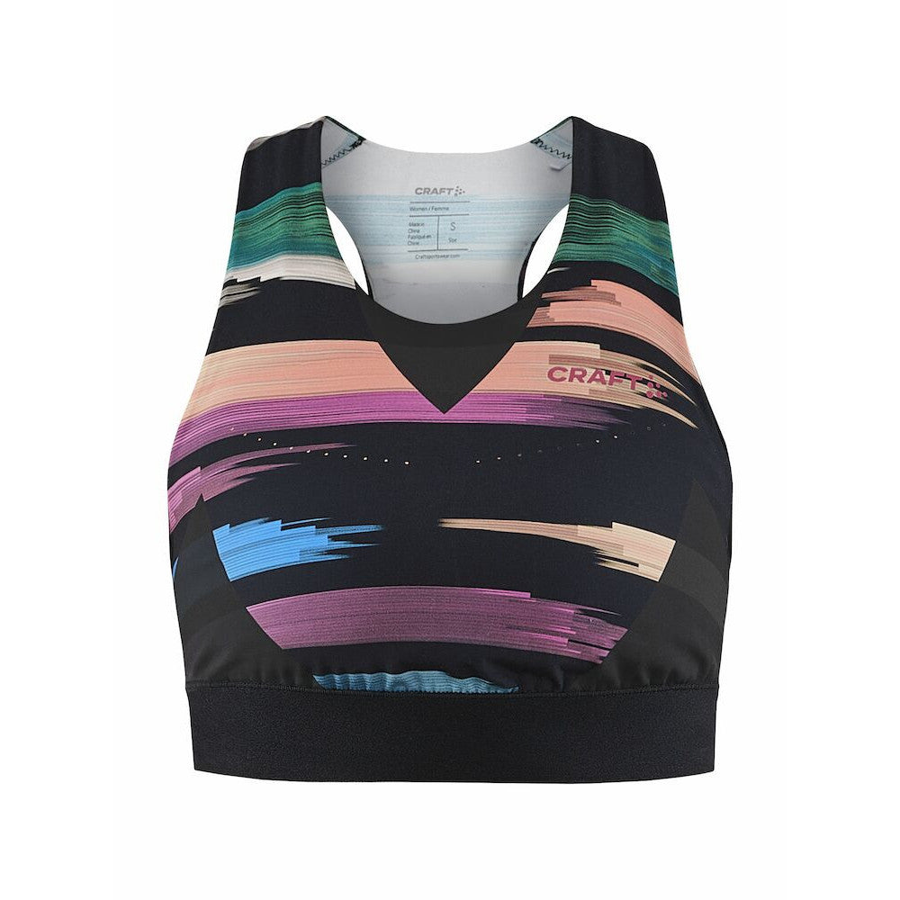 Craft CTM Distance Sport Top for women with lightweight breathable fabric, supportive fit, and ergonomic performance design.