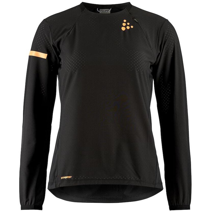 Craft Hypervent Wind Top Women black lightweight running top
