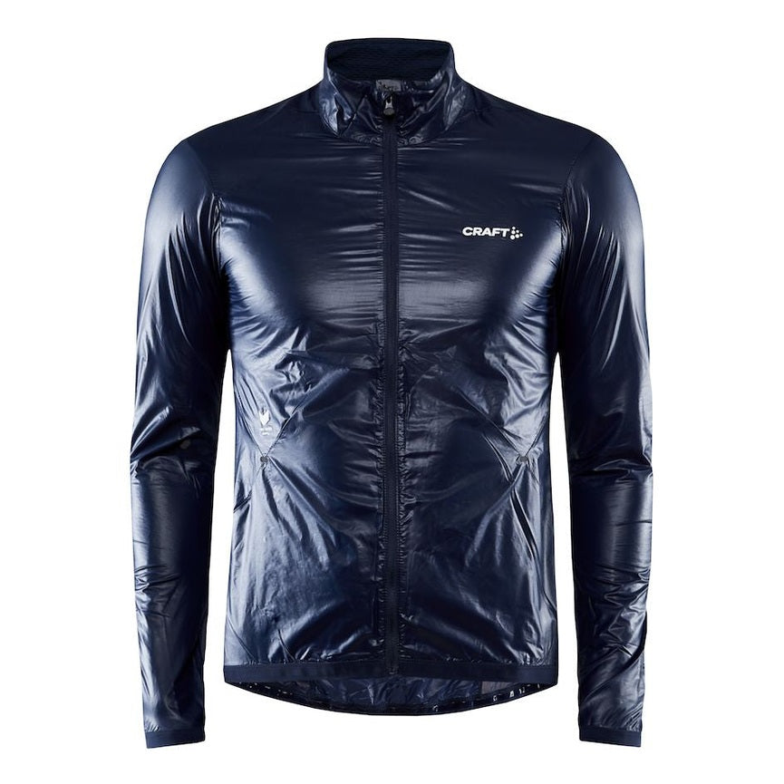 Black jacket with 'Craft' logo on a white background