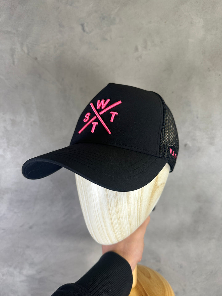 WATTS Tribe Cap - Black/Pink