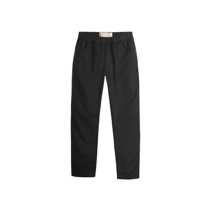 Picture Organic Clothing Dalaro Pants in Black with organic cotton blend, relaxed fit, hand pockets, and casual style