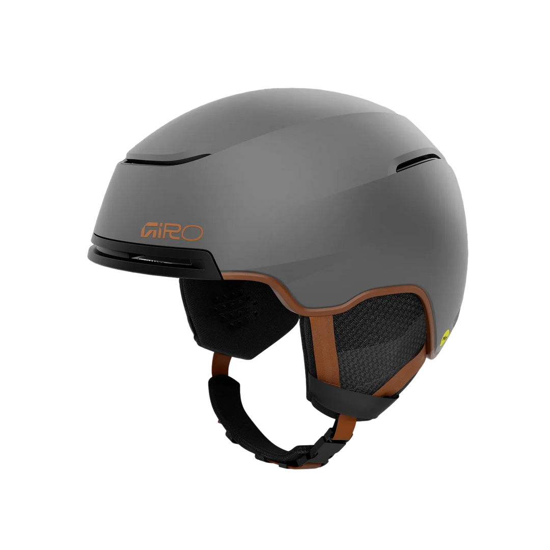 Giro Jackson MIPS Helmet in Matte Metallic Coal/Tan, low-profile all-mountain design