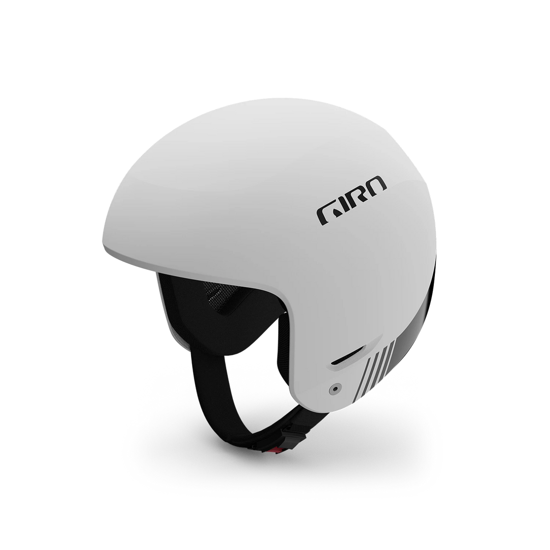 Giro Signes Spherical Helmet front view, hard-shell race design.White colour