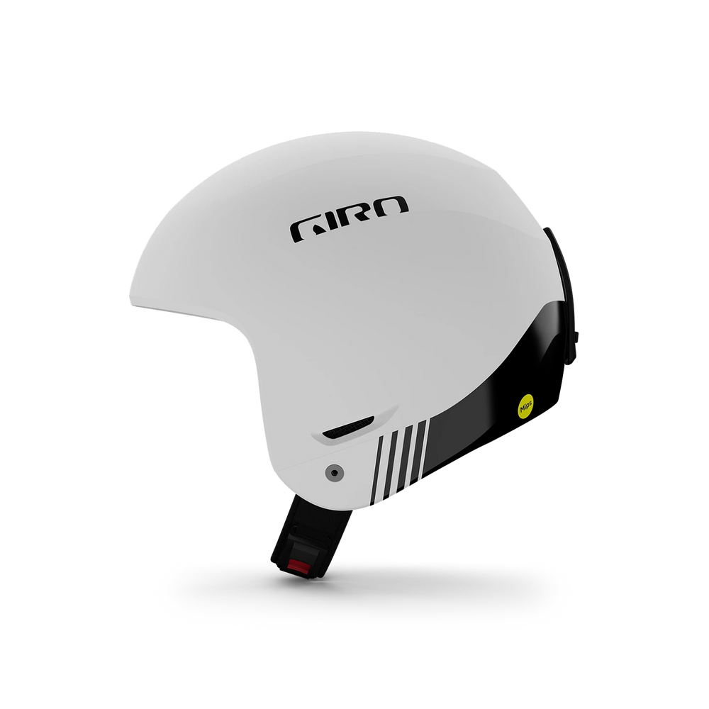 Side profile of Giro Signes Spherical Helmet showing removable chin bar.