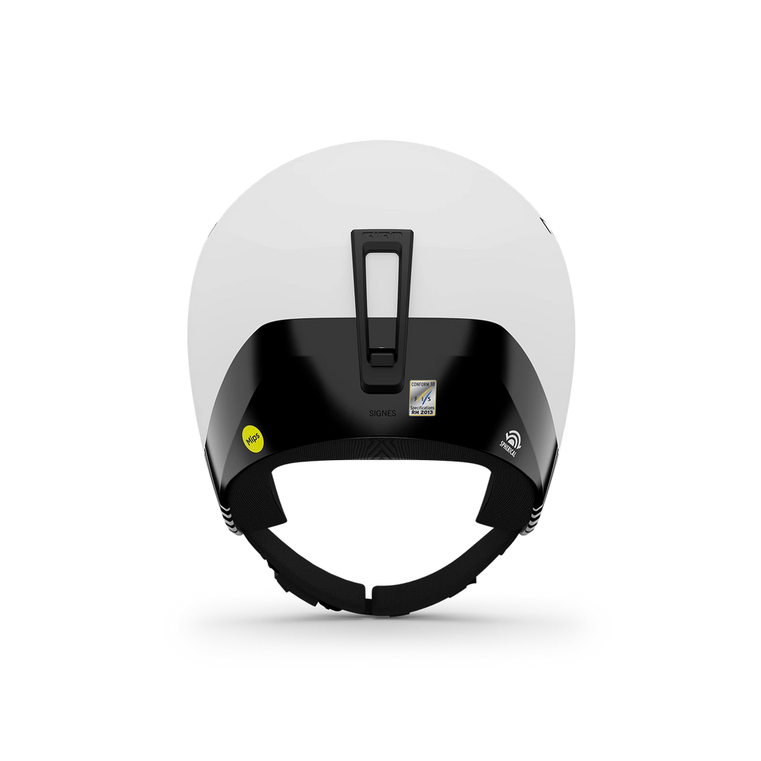 Back view of Giro Signes Spherical Helmet race-certified hard-shell model.
