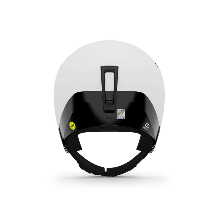 Back view of Giro Signes Spherical Helmet race-certified hard-shell model.