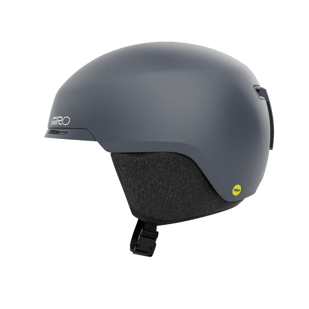Side view of Giro Taggert MIPS Helmet Matte Indigo showing vents and fit dial.