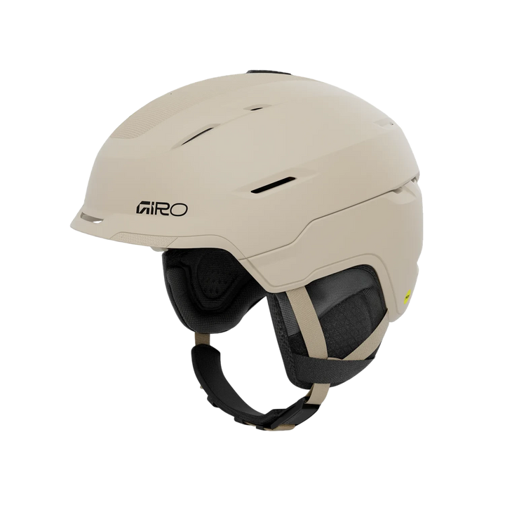Giro Tor Spherical Helmet in Matte Stone with hybrid shell and adjustable vents.