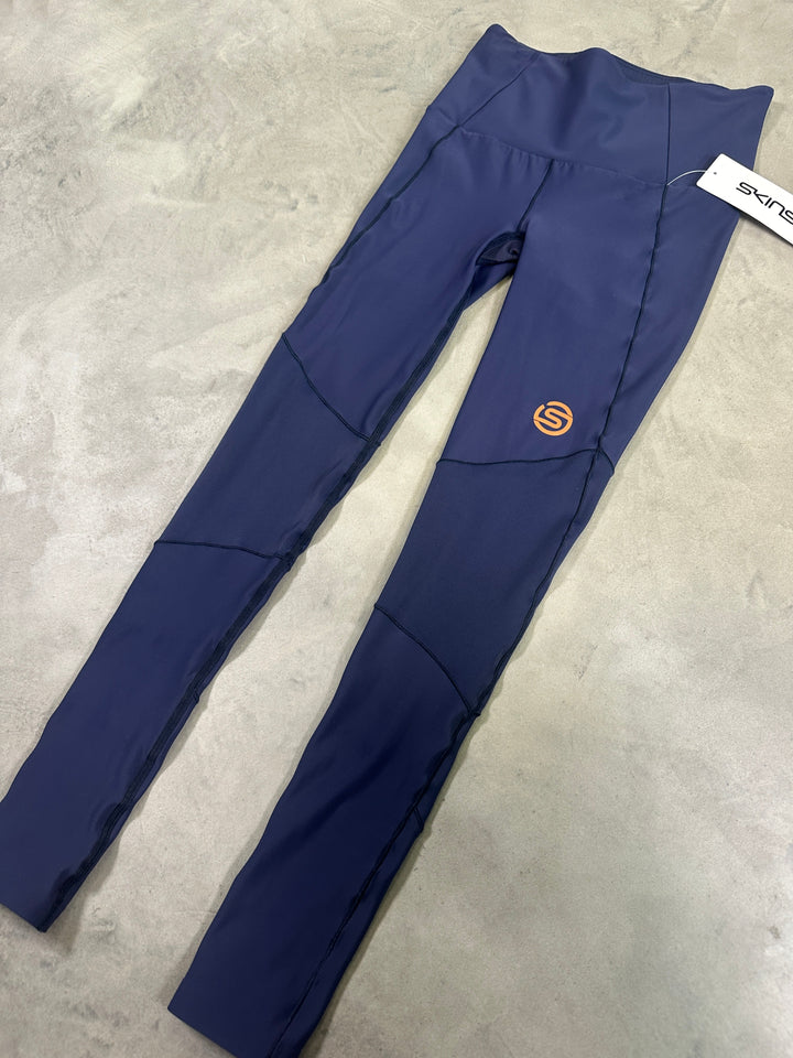 SKINS Series-5 Women’s Skyscraper Tights – Navy Blue