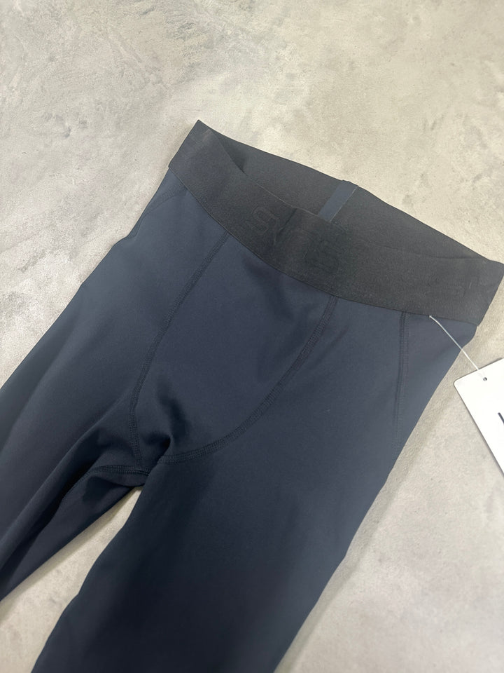 SKINS Series-3 Men’s T&amp;R 2-in-1 Long Tights – Black