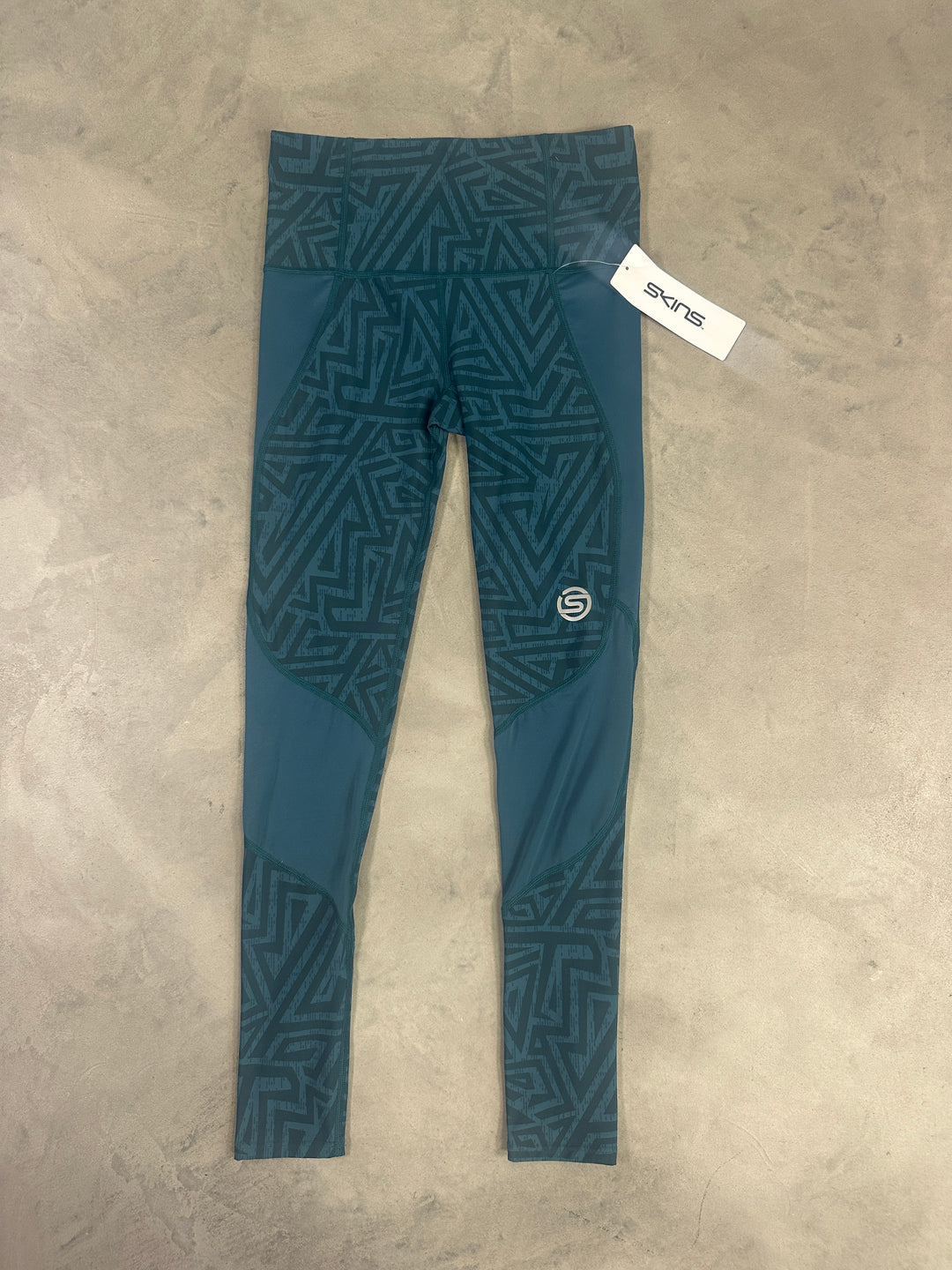 SKINS Series-3 Women’s Skyscraper Tights – Lt Teal